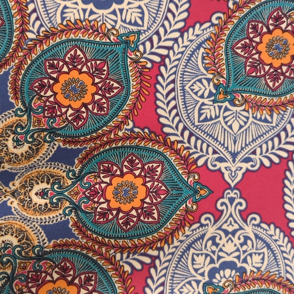 Chico's Medallion Cluster-Print Dress 8/10 - Picture 12 of 16